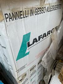 Pannelli controsoffitti 60x60cm gesso alleggerito