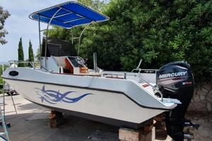 Barca a Motore 6.20 mt. con Mercury F40 Pro