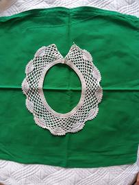 Collo antico per vestiti fatto ad uncinetto 