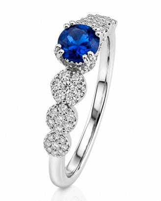Anello veretta Magic con Zffiro e diamanti