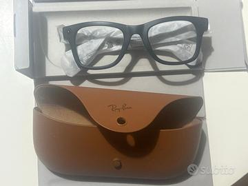 RAY-BAN SMARTGLASSES WAYFARER RW4006 NERO