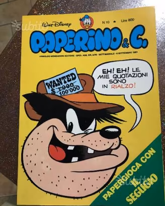 Collezione di topolino, paperino, minnie etc a 0,5