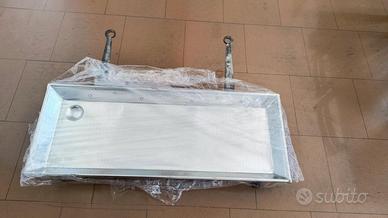 Leccarda ghiotta in rame pieno stagnato x arrosto