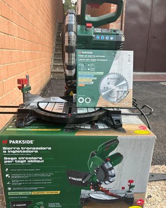 Sega circolare troncatrice Parkside garanzia