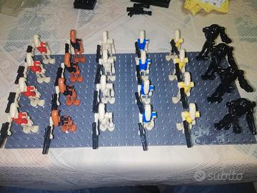 24 cloni star wars compatibili lego. giochi