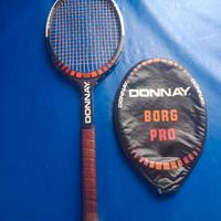 RACCHETTA TENNIS VINTAGE DA COLLEZIONE BORG PRO