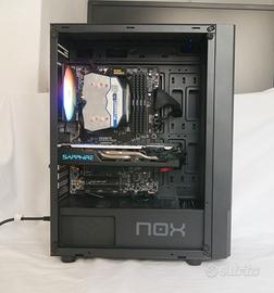 PC Gaming i7 6700+ 16GB DDR4 + RADEON RX 580 8gb +