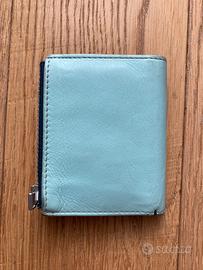 Portafoglio ROIK Slim in Pelle Bicolore con Zip
