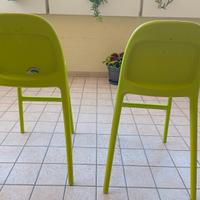 n. 2 sedie sgabelli Ikea Urban sedia junior