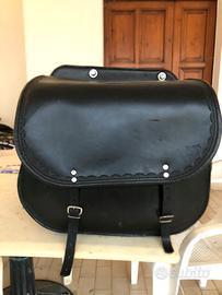 Borsa Cuoio Moto - Harley Davidson