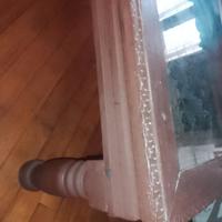 Tavolo legno antico lavorato
