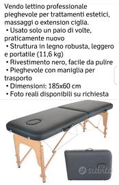 Lettino estetica professionale 