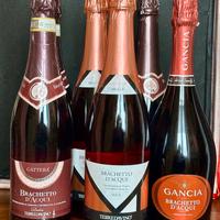 Brachetto D’acqui 6 bottiglie+1 Valdobbiadene