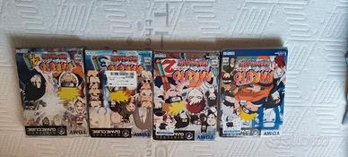 Naruto 4 titoli gamecube jap