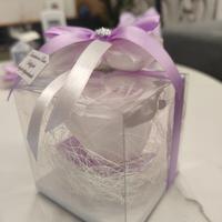 Bomboniera con Rosa Stabilizzata