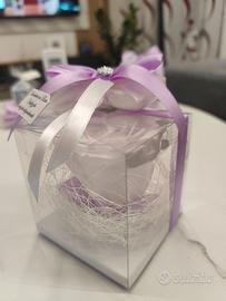 Bomboniera con Rosa Stabilizzata