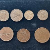 lotto monete europee non comuni 