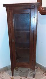 NUOVISSIMA vetrina in legno massello 115x48X37