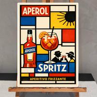 Poster A3 Mondrian 