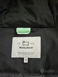 Giubbotto Woolrich taglia 12 anni da ragazza