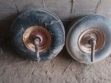 Ruote mietitrebbia 8.50-12 complete di mozzo