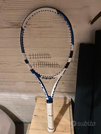 Racchetta Babolat in carbonio. Nuova. Custodia