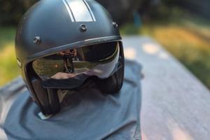 Casco Cafe racer + Occhiali vintage