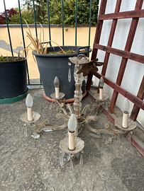 Lampadario vintage originale anni ‘60