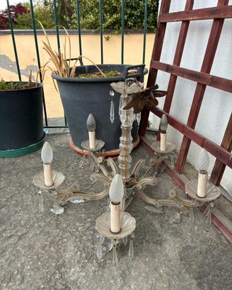 Lampadario vintage originale anni ‘60