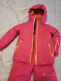 Tuta da sci per bambina 3-4 anni