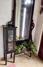 mobile ingresso specchiera vintage stile liberty