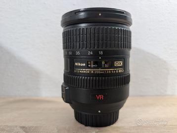 Obiettivo Nikon AF-S 18-200mm VR - NON FUNZIONANTE
