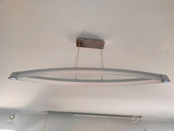 Lampadario led moderno cucina soggiorno luce natur