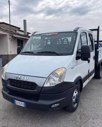Iveco daily 35c17 doppia cabina ribaltabile 013