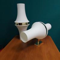 Coppia grandi applique Smania White Lie design