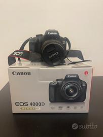 Canon EOS 4000D + 18‑55mm