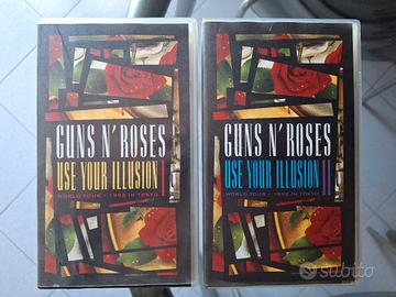 VHS Guns N' Roses Use Your Illusion Vol. 1 & 2