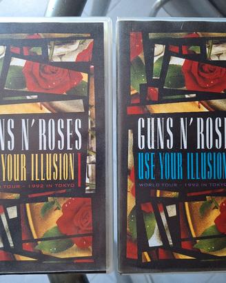 VHS Guns N' Roses Use Your Illusion Vol. 1 & 2