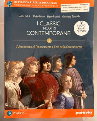 Libro di letteratura italiana