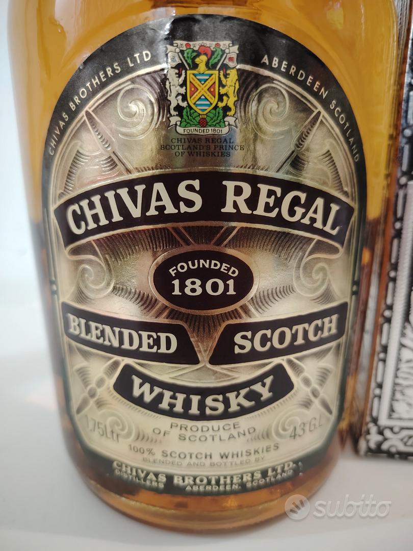 Whisky Chivas Regal 1,75 litri 12 Anni invecchiato - Collezionismo In ...