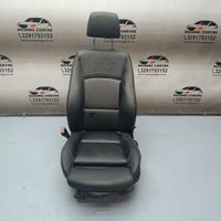 Sedili in pelle nera anteriore sx bmw serie 3 2009