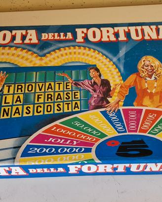 gioco in scatola la ruota della fortuna
