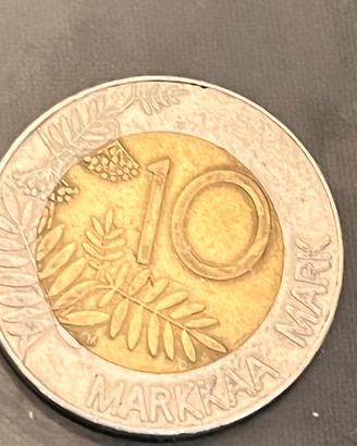 [#1352305] Moneta, Finlandia, 10 Markkaa, 1993
