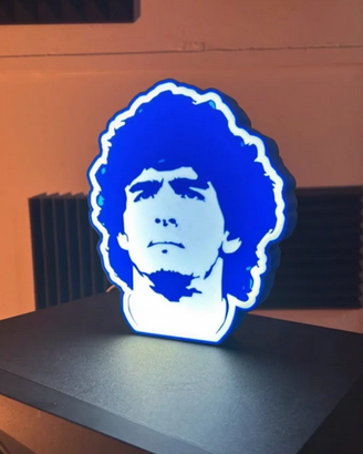 Lampada led maradona napoli