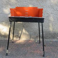 BARBECUE A CARBONELLA  IN  METALLO  DA CAMPEGGIO