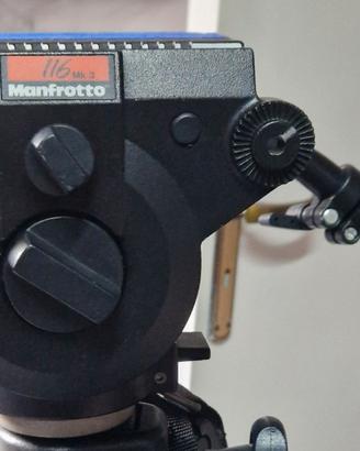 Manfrotto 116 Mk3 testa video professionale.