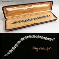 Bracciale marcasite alta bigiotteria tipo vintage