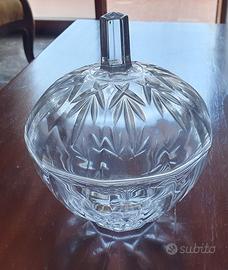 Nuovo Centrotavola portacaramelle in cristallo