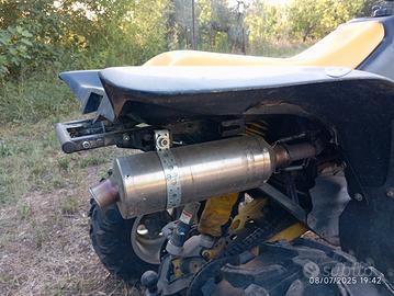 terminale scarico inox Polaris scrambler 500