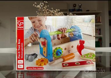 giochi legno bambini - kit attrezzi